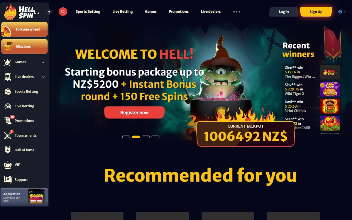 HellSpin casino review NZ