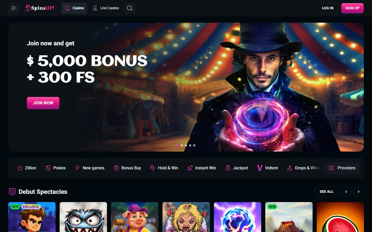 SpinsUP casino review NZ